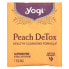Фото #3 товара Yogi Tea, Peach DeTox, персик, без кофеина, 16 чайных пакетиков, 32 г (1,12 унций)