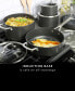 Фото #4 товара Market 10-piece Hard-Anodized Aluminum Nonstick Ceramic Cookware Set