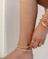 Фото #3 товара Rhinestone Baguette Women's Anklet