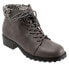 Фото #2 товара Trotters Becky 2.0 T2052-020 Womens Gray Narrow Leather Casual Dress Boots 7.5