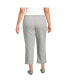 ფოტო #2 პროდუქტის Plus Size Starfish Mid Rise Crop Pants