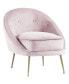 Фото #1 товара Olivia Velour with Legs Accent Chair