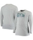 ფოტო #1 პროდუქტის Men's Big and Tall Heathered Gray Philadelphia Eagles Practice Long Sleeve T-shirt