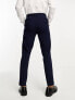 Фото #2 товара ASOS DESIGN slim suit trousers in navy