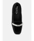ფოტო #2 პროდუქტის LAMINGTON Womens Diamante Embellished Velvet Loafers