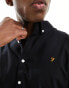 Farah Brewer long sleeve shirt in black