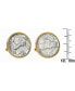 Фото #2 товара Запонки American Coin Treasures серебряные джентльмены с никелем времен войны