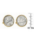 ფოტო #2 პროდუქტის Silver Jefferson Nickel Wartime Nickel Bezel Coin Cuff Links