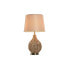 Desk lamp Home ESPRIT Brown Beige Golden Natural 50 W 220 V 33 x 33 x 60 cm