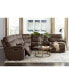 CLOSEOUT! Hutchenson 5-Pc. Leather Chaise Sectional with 2 Power Recliners