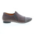 Фото #1 товара Think! Guad Slip On 80281-I46 Womens Gray Leather Slip On Loafer Flats Shoes 36