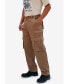 ფოტო #3 პროდუქტის Big & Tall by KingSize Side-Elastic Stacked Cargo Pocket Pants