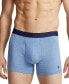 ფოტო #2 პროდუქტის Men's 3-Pack. Classic Stretch Trunks