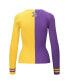 Фото #3 товара Women's Purple, Gold Minnesota Vikings Cargo Sweater