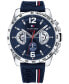 Фото #1 товара Часы Tommy Hilfiger Navy Silicone 46mm