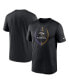 Фото #1 товара Men's Black Baltimore Ravens Icon Legend Performance T-shirt