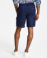Фото #2 товара Men's Regular-Fit Linen Cargo Shorts, Created for Macy's