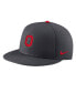 Фото #1 товара Men's Gray Ohio State Buckeyes Aero True Baseball Performance Fitted Hat