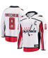 ფოტო #4 პროდუქტის Men's Alexander Ovechkin White Washington Capitals Breakaway Player Jersey