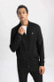 B4579AX/BK81 Defacto Erkek Sweat BLACK