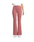 Women's Active Hi Impact High Rise Slim Flare Pants Dark rose clay, Large - фото #1