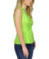 Фото #7 товара Women's Linen Sleeveless Button-Front Top