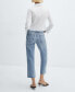 Women's Straight-Fit Cropped Jeans