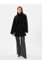 Фото #3 товара Пальто Koton Women's Black Coat "Iva"