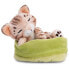 Фото #4 товара Мягкая игрушка NICI Кот 12 см Спящий в корзине Тедди