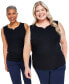 ფოტო #2 პროდუქტის Women's Sweetheart-Neck Sleeveless Top, XS-4X, Created for Macy's