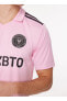 Фото #4 товара Pembe Erkek Bisiklet Yaka Forma JE9701-MESSI 10 INTER MIAMI JERSEY