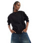 Фото #1 товара Weekday Essence sweatshirt in black