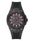 Фото #1 товара Часы Guess Analog Silicone Black 45mm