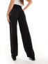 Фото #13 товара JDY Tall button detail wide leg trouser in black