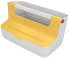 Esselte Leitz 61250019 - Storage box - White - Yellow - Rectangular - Acrylonitrile butadiene styrene (ABS) - Monochromatic - Indoor