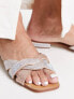 Фото #3 товара ALDO Coredith plaited flat sandals in bone mix