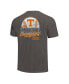 ფოტო #2 პროდუქტის Big Boys and Girls Gray Tennessee Volunteers 2024 NCAA Men's Baseball College World Series Champions Comfort Colors Distressed T-Shirt