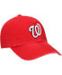 ფოტო #3 პროდუქტის Boys Red Washington Nationals Team Logo Clean Up Adjustable Hat