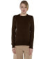 ფოტო #1 პროდუქტის Women's 100% Pure Cashmere Long Sleeve Crew Neck Pullover Sweater (1362, Lime, X-Small )