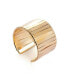 ფოტო #1 პროდუქტის Women's Gold Metallic Statement Bracelet