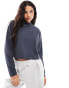 Фото #1 товара Calvin Klein Jeans Relaxed Long Sleeve T-shirt in Ebony