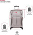 Фото #3 товара SwissGear Spinner/Pewter 25", Pewter colour, Checked-Medium 25-Inch, Sion Softside Expandable Luggage