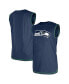 ფოტო #1 პროდუქტის Men's College Navy Seattle Seahawks Tank Top