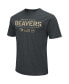 ფოტო #3 პროდუქტის Men's Heathered Black Oregon State Beavers OHT Military-Inspired Appreciation Flag 2.0 T-shirt