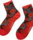 ფოტო #3 პროდუქტის Women's Lipsticks Lips 2 Pairs of Sheer Crew Socks