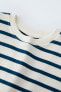 Striped t­shirt