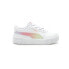 Фото #1 товара Puma Carina 2.0 Bfly Ac Lace Up Toddler Girls White Sneakers Casual Shoes 38917