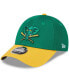 Фото #1 товара Men's Kelly Green Oakland Athletics 2024 Batting Practice 9FORTY Adjustable Hat