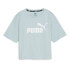 Фото #1 товара PUMA Ess Cropped Logo short sleeve T-shirt