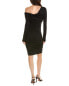 Susana Monaco One-Shoulder Dress Women's Black Xs